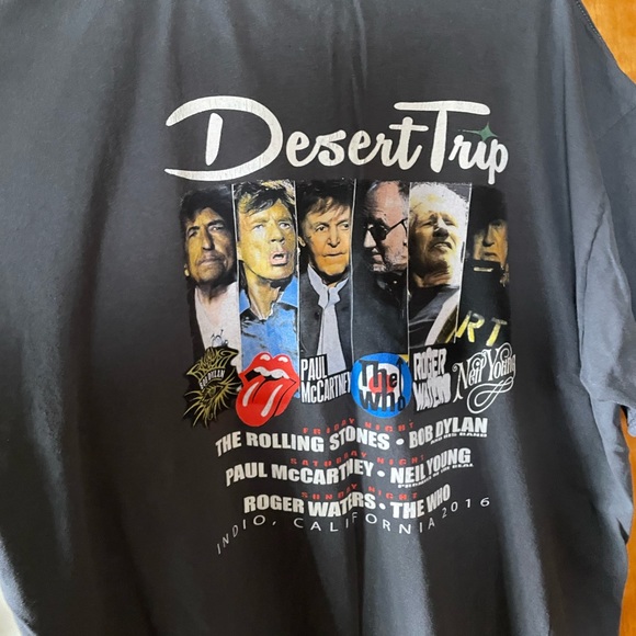 Desert Trip Concert T Shirt - Picture 2 of 2